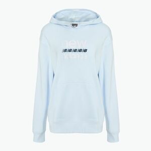 Női New Balance Sport Graphic francia frottír kapucnis pulóver jégkék (Sport Graphic French Terry Hoodie WT51519IB) kép