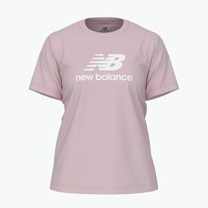 Női New Balance Jersey Jersey Stacked Logo póló rosesugar (Jersey Stacked Logo T-Shirt WT41502RSG) kép