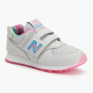 New Balance 574's V1 szürke anyag gyermek cipő (574's V1 PV574KL) kép
