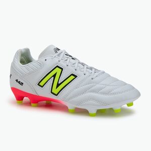 Férfi futballcipő New Balance 442 Pro V2 FG fehér (442 Pro V2 FG MS41FMB2.D.090) kép