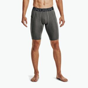 Férfi Under Armour HG Armour hosszú rövidnadrág carbon heather / fekete (HG Armour Long Shorts 1361602-090) kép