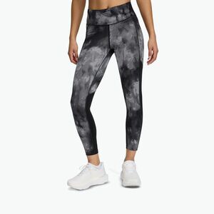 Női Under Armour Launch Printed Ankle futó leggings fekete/fényvisszaverő (Launch Printed Ankle 1369772-008) kép