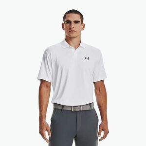 Férfi Under Armour Matchplay póló póló fehér/pálya szürke (Matchplay Polo 1377374-100) kép