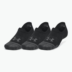 Under Armour Performance Tech Ultra Low zokni 3 pár fekete/fekete/sugár szürke (Performance Tech Ultra Low 1379502-001) kép