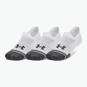 Under Armour Performance Tech Ultra Low zokni 3 pár fehér/fehér/sugárszürke (Performance Tech Ultra Low 1379502-100) kép