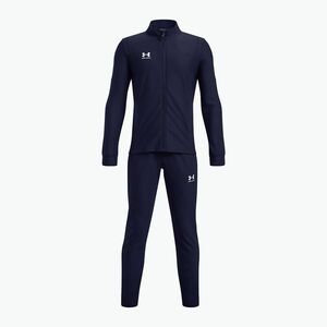Under Armour gyermek futballfelszerelés Challenger tréningruha éjfekete-sárga/fehér (Challenger Tracksuit 1379708-410) kép