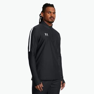Under Armour Challenger Pro 1/4 Zip fekete / fehér férfi futball melegítőfelső (Challenger Pro 1/4 Zip 1382114-003) kép