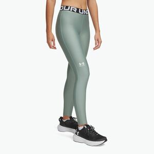 Under Armour HeatGear szilika zöld/fehér női edző leggings (HeatGear 1383559-348) kép