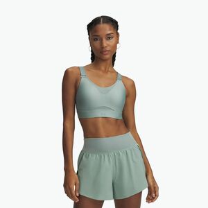 Under Armour Infinity High 2.0 szilikazöld edzőmelltartó (Infinity High 2.0 1384112-348) kép