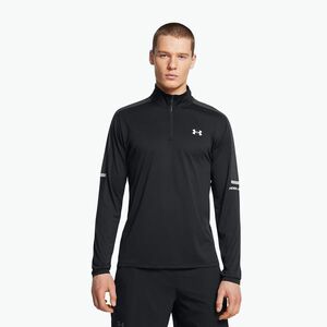 Férfi Under Armour Tech Utility 1/4 Zip hosszú ujjú edzőruha fekete/fekete/fehér (Tech Utility 1/4 Zip 1385977-002) kép