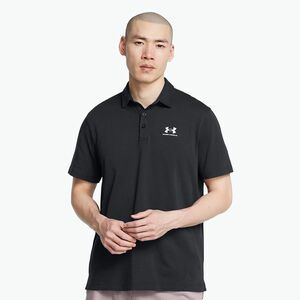 Under Armour férfi póló póló Icon Polo fekete/fehér (Icon Polo 1386608-001) kép