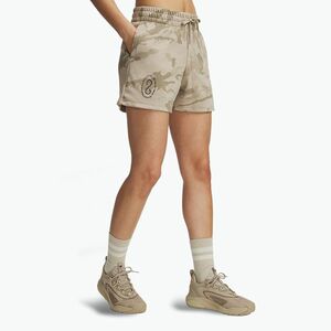 Under Armour Project Rock Terry női rövidnadrág city khaki / hiper zöld (Project Rock Terry 1389713-299) kép
