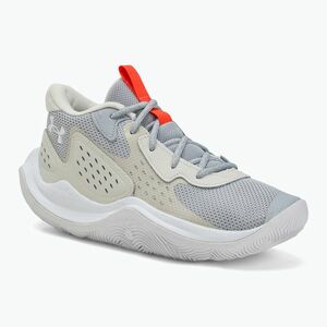 Under Armour Jet' 23 mod szürke/piros/fehér kosárlabda cipő (Jet' 23 3026634-011) kép