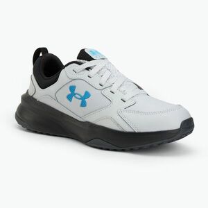 Under Armour Charged Edge férfi edzőcipő halo szürke/fekete/éter kék (Charged Edge 3026727-014) kép