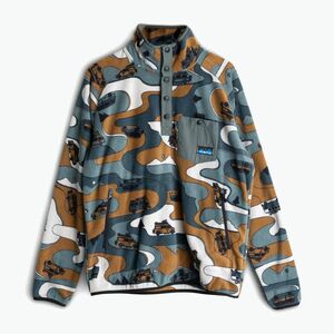 KAVU férfi teannaway dream van glen fleece pulóver (Teannaway 5065-2578) kép