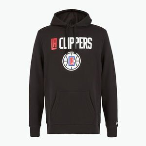 Férfi New Era NOS NBA Regular Los Angeles Clippers kapucnis pulóver fekete (NOS NBA RegularLos Angeles Clippers Hoody 60505431) kép