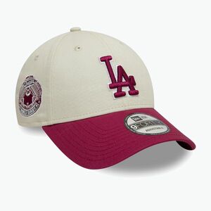 New Era WS Patch 9Forty Los Angeles Dodgers baseball sapka világos bézs színben (WS Patch 9Forty Los Angeles Dodgers 60595243) kép
