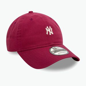 New Era Mini Washed 9Twenty New York Yankees sötétpiros baseball sapka (Mini Washed 9Twenty New York Yankees 60595422) kép