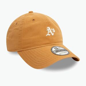 New Era Mini Washed 9Twenty Oakland Athletics sötét bézs baseball sapka (Mini Washed 9Twenty Oakland Athletics 60595427) kép