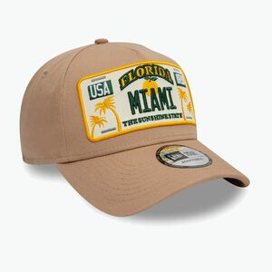 New Era rendszámtábla Eframe med bézs baseball sapka (License Plate Eframe 60595462) kép