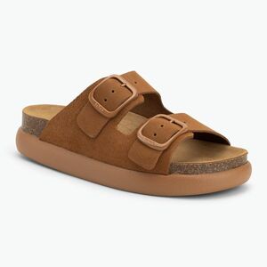 Női Scholl Noelle Chunky Chunky Suede flip-flopok konyak színben (Noelle Chunky Suede F322491175) kép