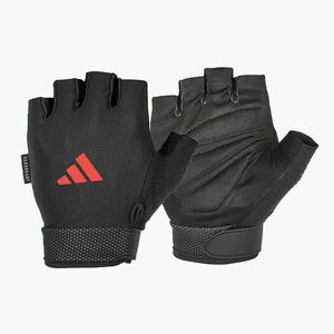 adidas Essential Állítható edző kesztyű fekete/piros (Essential Adjustable Gloves ADGB-12415-NL) kép