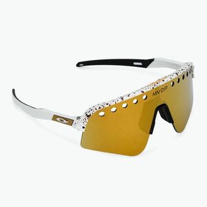 Oakley Sutro Lite Sweep Mathieu Van Der Poel bronz fröccsenés/prizm 24k napszemüveg (Sutro Lite Sweep OO9465-3339) kép