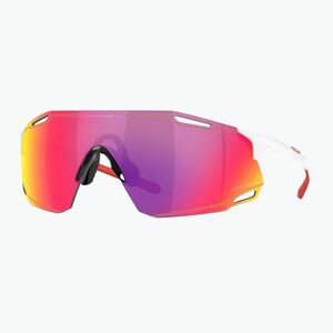 Oakley Cybr Dyno polírozott fehér/prizm közúti napszemüveg (Cybr Dyno OO9513-0339) kép