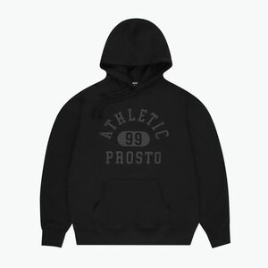 Férfi PROSTO Athletic99 kapucnis pulóver fekete (Athletic99 Hoodie KL251MSWE2052S) kép