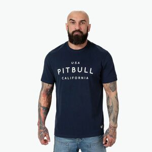Férfi Pitbull Usa Cal sötét tengerészkék póló (Usa Cal 214044590002) kép