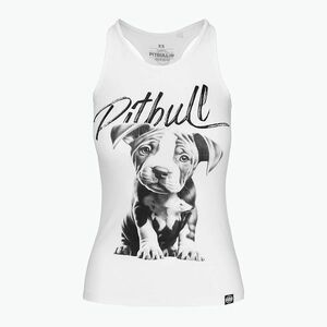Pitbull Puppy női tank top fehér (Puppy 215066000101) kép