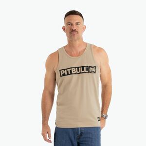 Férfi Pitbull Hilltop Tank Top póló halvány homok póló (Hilltop Tank Top 223003260002) kép