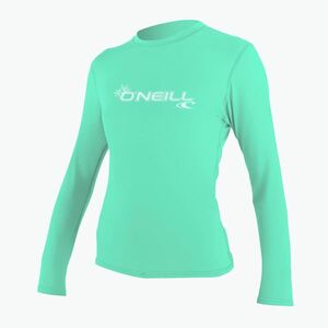 Női hosszú ujjú úszó O'Neill Basic Skins Sun póló light aqua (Basic Skins Sun Shirt 4340-216) kép