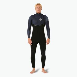 Rip Curl E Bomb 4/3 mm Zip Free vad bogyós férfi búvárruha (E-Bomb 4/3 mm Zip Free 14TMFS) kép