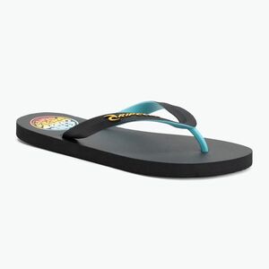 Férfi Rip Curl Wetty Fade Bloom mosott fekete flip flopok (Wetty Fade Bloom 1C5MOT) kép