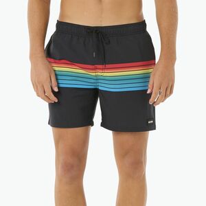 Férfi Rip Curl Surf Revival Volley úszó rövidnadrág fekete (Surf Revival Volley 0B6MBO) kép