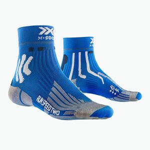 Férfi zokni X-Socks Run Speed Two 4.0 twyce kék/sarkvidéki fehér (Run Speed Two 4.0 RT-RSHIS23M-A018) kép