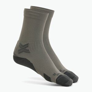 X-Socks Run Discover Crew raincloud/x fekete zokni (Run Discover Crew XS-RQDIS24M-G221) kép
