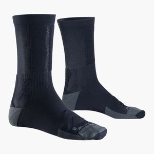 X-Socks Gravel Discover Crew fekete/szürke zokni (Gravel Discover Crew XS-BQDIS24U-B036) kép