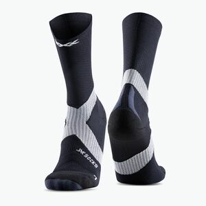 X-Socks Bike Expert Crew Bback/szürke zokni (Bike Expert Crew XS-BQXPS25U-B036) kép
