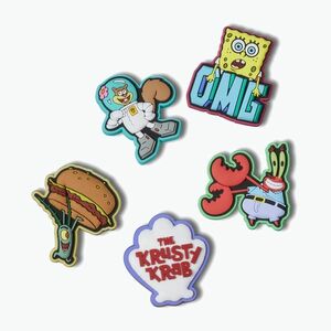 Crocs Jibbitz™ Spongebob kitűző 5 db. (Spongebob 5 Pack 10010012) kép