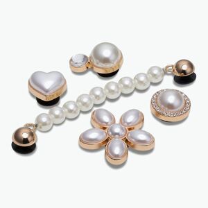Crocs Jibbitz™ finom gyöngy ékszertű 5 db. (Dainty Pearl Jewelry 5 Pack 10013133) kép