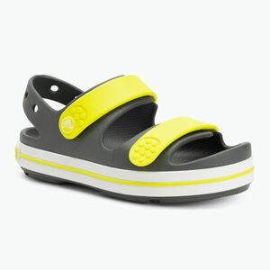 Crocs Crocband Cruiser Kids szandál pala szürke/acidia (Crocband Cruiser Kids 209423-1NJ) kép