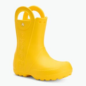 Crocs Handle It Esőcipő gyerek sárga (Handle It Rain Boot Kids 211052-730) kép