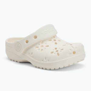 Crocs Classic Floral Cutout Clog Gyerekek Kisgyerek kréta flip-flopok (Classic Floral Cutout Clog Kids Toddler 210944-0WV) kép