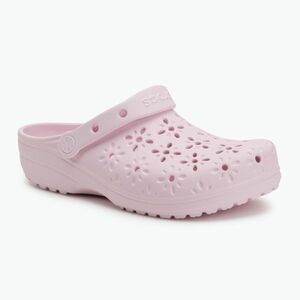 Crocs Classic Floral Cutout Clog rózsaszín tej (Classic Floral Cutout Clog 210927-6ZW) kép