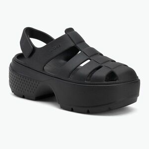 Női Crocs Stomp Fisherman szandál fekete (Stomp Fisherman Sandal 209938-001) kép