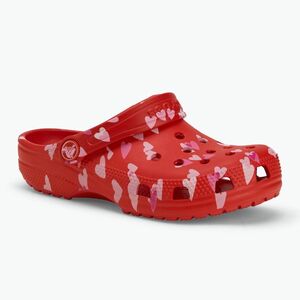 Crocs Classic Valentines Day Kids Clog cseresznye piros (Classic Valentines Day Clog Kids 209754-6ZR) kép