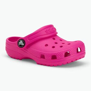 Crocs Classic Clog Kisgyermek flip-flop rózsaszín zúzás (Classic Clog Toddler 206990-6TW) kép