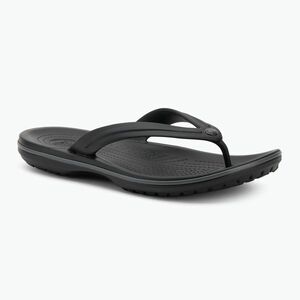Crocs Crocband Flip szandál fekete/lapos szürke (Crocband Flip 11033-0DD) kép